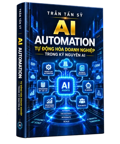 Bìa sách AI AUTOMATION THỰC CHIẾN